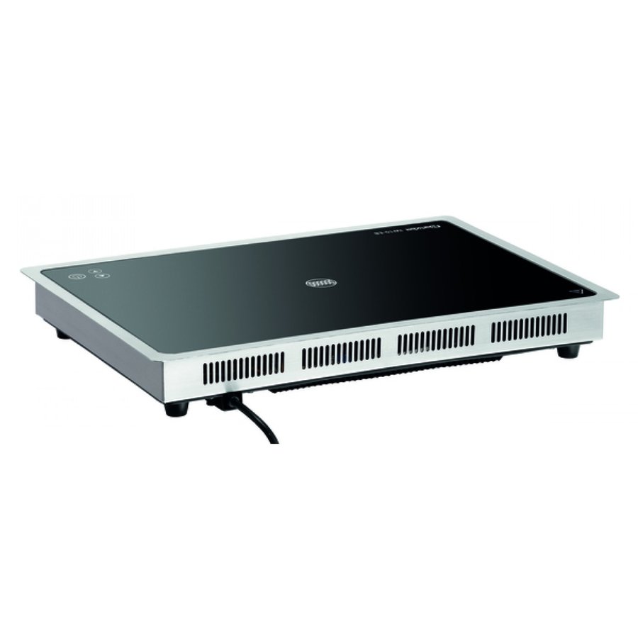 Plaque chauffante à induction Verre | Convient pour l'encastrement | Max. 1000W