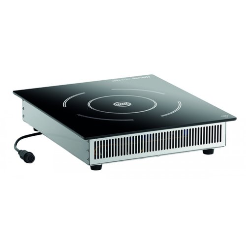  Bartscher Plaque chauffante à induction Verre | Convient pour l'encastrement | Max. 1000W 