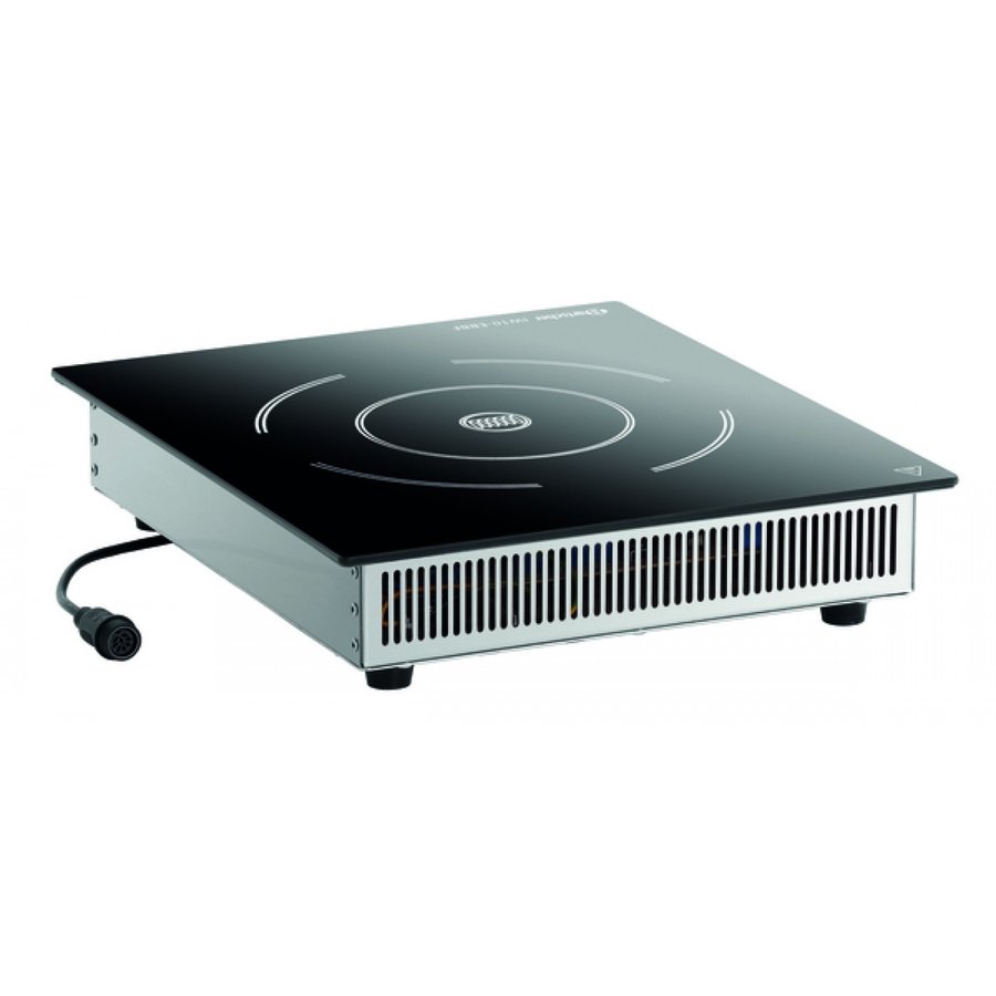Plaque chauffante à induction Verre | Convient pour l'encastrement | Max. 1000W