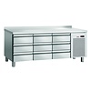 Koelwerkbank | 9 lades | 1792x700x850mm