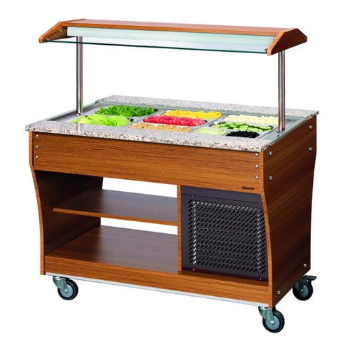  Bartscher Buffet cart Cold | For 3x 1 / 1GN containers 