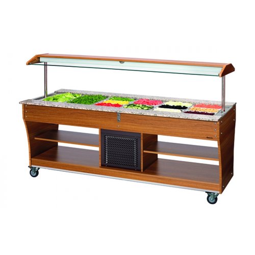  Bartscher Buffet cart Cold | For 6x 1 / 1GN containers 