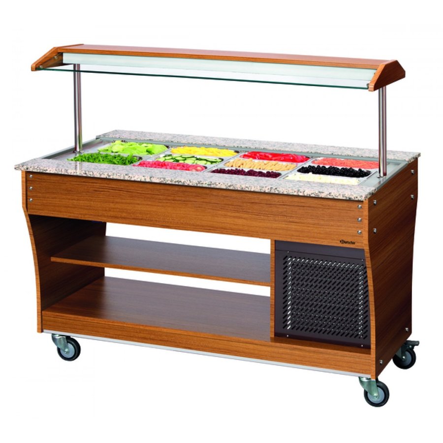 Wagon-restaurant | Froid | Pour 4 conteneurs 1/1GN
