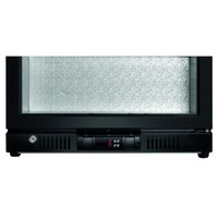 Bar fridge | Black | Glass door | 124L