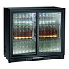 Bartscher Bar fridge | 2 Glass Door | 176L | 900x550x845 mm