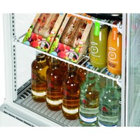 Mini Refrigerated Display Case | White | 78L | 450x405x1030mm