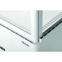 Mini Refrigerated Display Case | White | 78L | 450x405x1030mm
