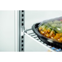 Mini Refrigerated Display Case | White | 78L | 450x405x1030mm