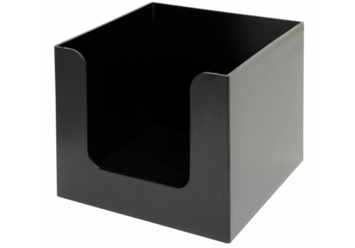  HorecaTraders Napkin holder Black 