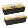 HorecaTraders Ingredients Fresh food container | Black