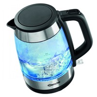 Waterkoker | 1,7L | Blauw Licht | Glazen en RVS behuizing