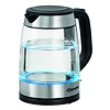 Bartscher Wasserkocher | 1,7 l | Blaues Licht | Glas- und Edelstahlgehäuse