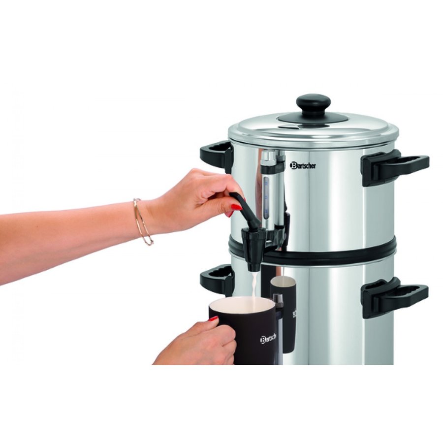 Accessoire pour distributeur de lait | acier inoxydable | Plastique | 4L