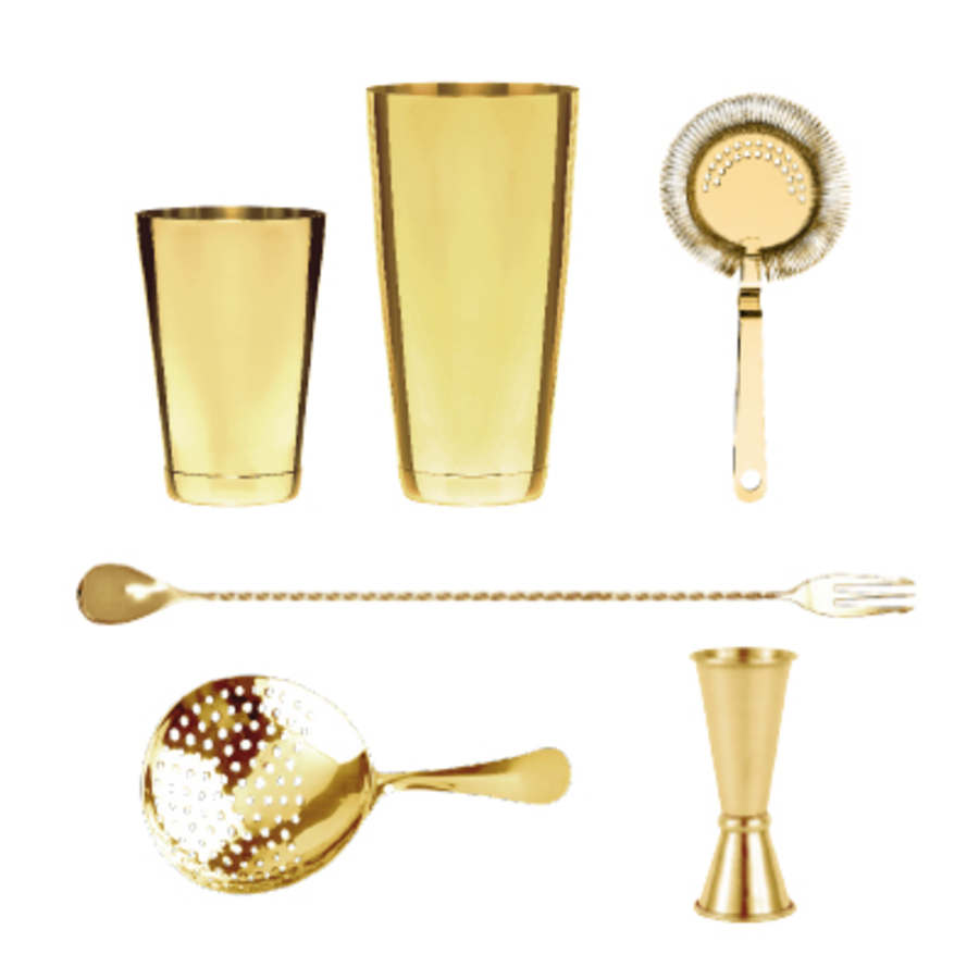 Golden Cocktail Set | 6 parts