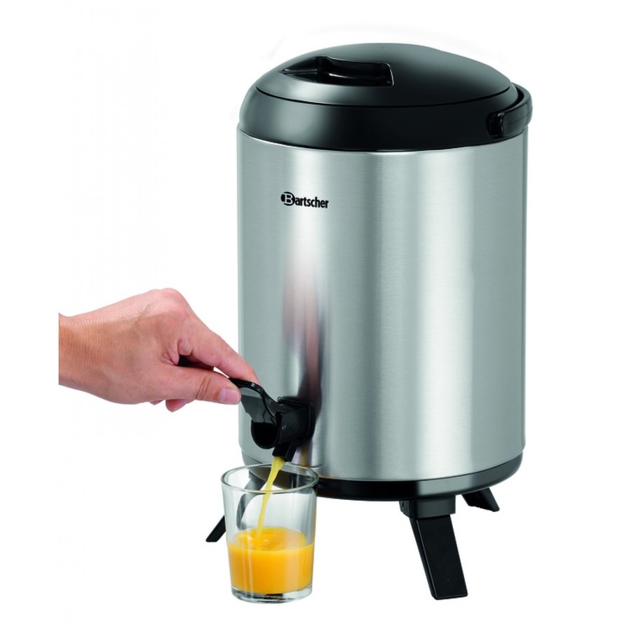 Distributeur Iso | Acier inoxydable et plastique | 9L