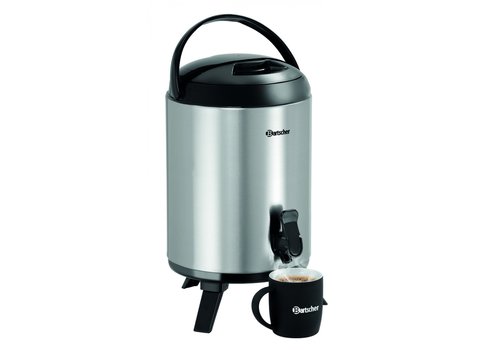  Bartscher Distributeur Iso | Acier inoxydable et plastique | 9L 