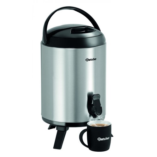  Bartscher Iso-Dispenser | Stainless Steel and Plastic | 9L 