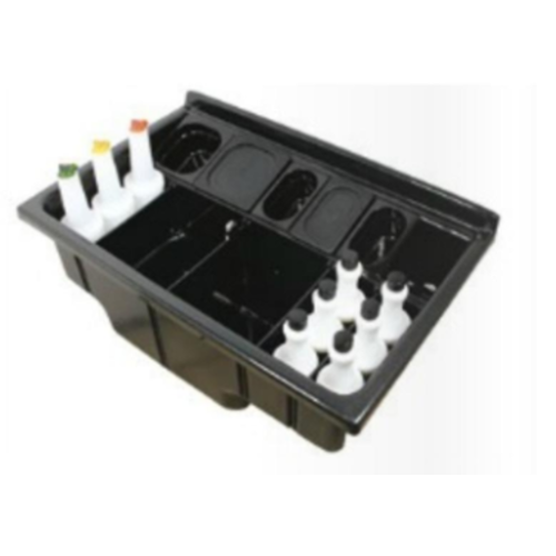  HorecaTraders Poste de travail pour mixologues | 85 x 55 x 34 cm 