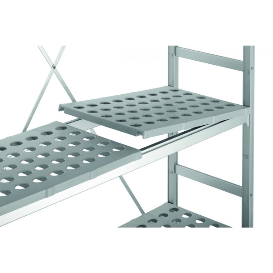 Shelving system Plastic 4 Shelves | 1142x360x1790mm