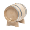HorecaTraders Wooden Barrel 5 liters