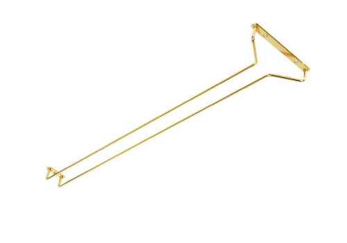  HorecaTraders Support à verres | Or | 310x110mm 