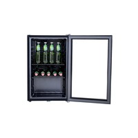 Bar cooler | Black | 48x43x69 | 71 liters