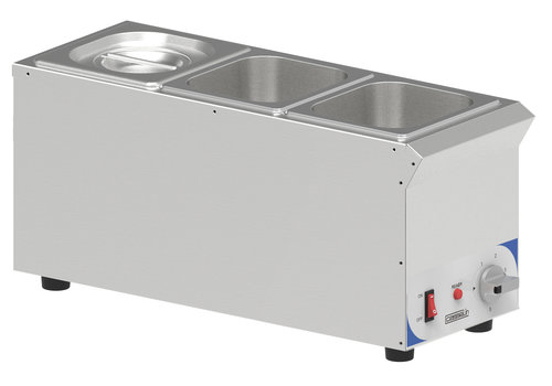  Casselin Bain Marie | Voor Saus | 3 x GN 1/6 