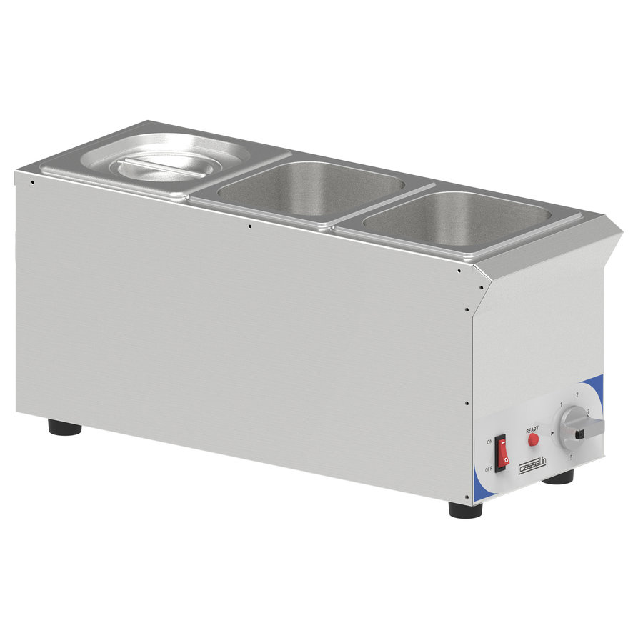 Bain Marie | Pour la sauce | 3 x GN 1/6