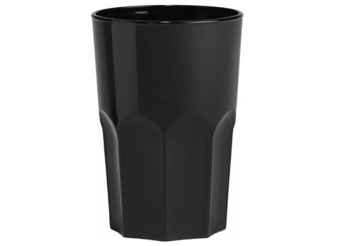  HorecaTraders Verres à cocktail noirs | 20 pièces 