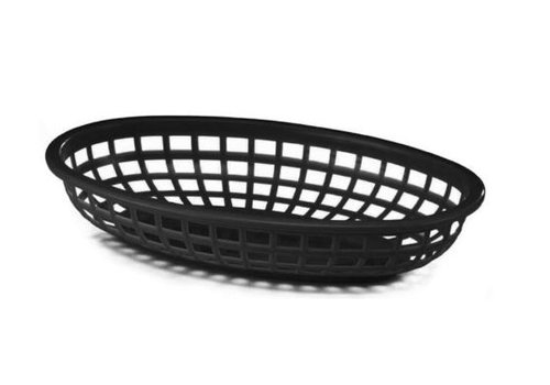  HorecaTraders Panier noir | Ovale 