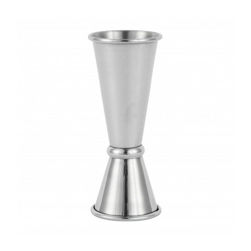  HorecaTraders Bar measure | Stainless steel | 25/50ml 