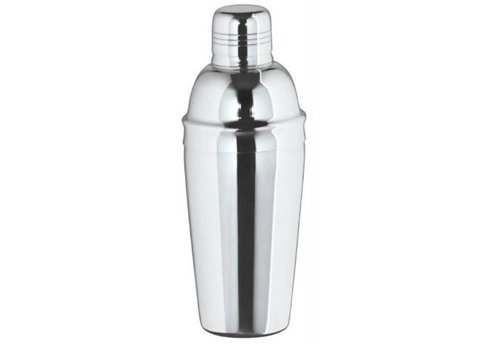  HorecaTraders Cocktail Shaker | 0,7 Liter | 3 Delig 