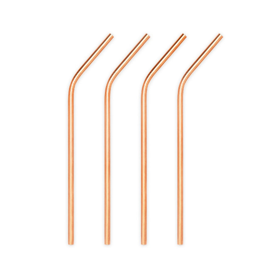 Copper colored straws | Sold per 4 pieces