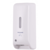Automatic foam soap dispenser, plastic, white