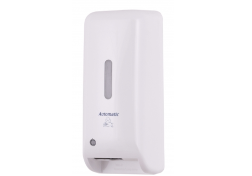 HorecaTraders Distributeur automatique de savon mousse, plastique, blanc 