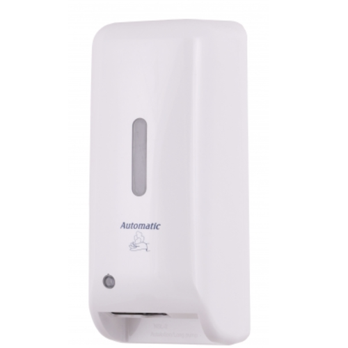 HorecaTraders Distributeur automatique de savon mousse, plastique, blanc 