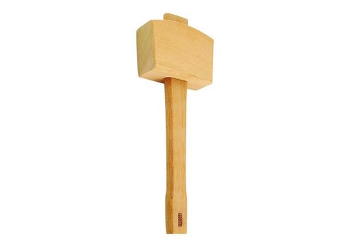  HorecaTraders Wooden Ice Hammer | For smashing ice chunks 