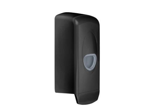  HorecaTraders Distributeur de savon 1000 ml Plastique Rechargeable Noir 
