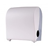 HorecaTraders Distributeur de papier essuie-mains en plastique blanc mini