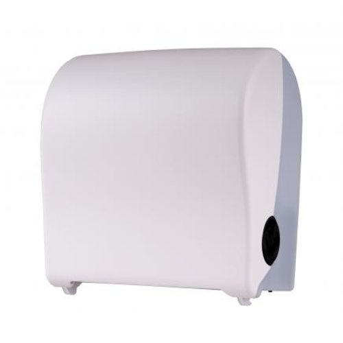  HorecaTraders Towel roll dispenser plastic white mini 