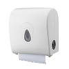 HorecaTraders Distributeur de rouleaux d'essuie-mains en plastique blanc mini