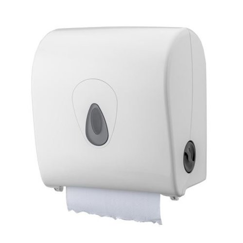  HorecaTraders Towel roll dispenser plastic white mini 
