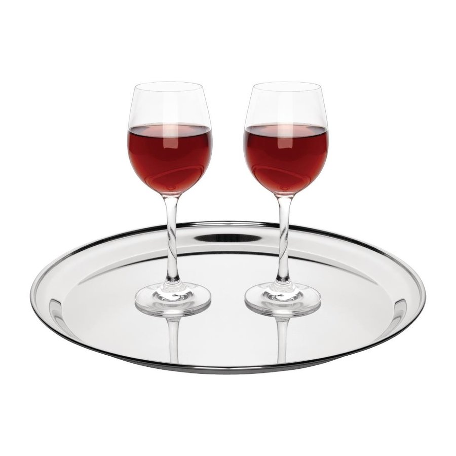Stainless steel tray round Available in 3 sizes