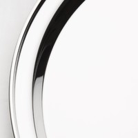 Plateau rond en acier inoxydable Disponible en 3 tailles