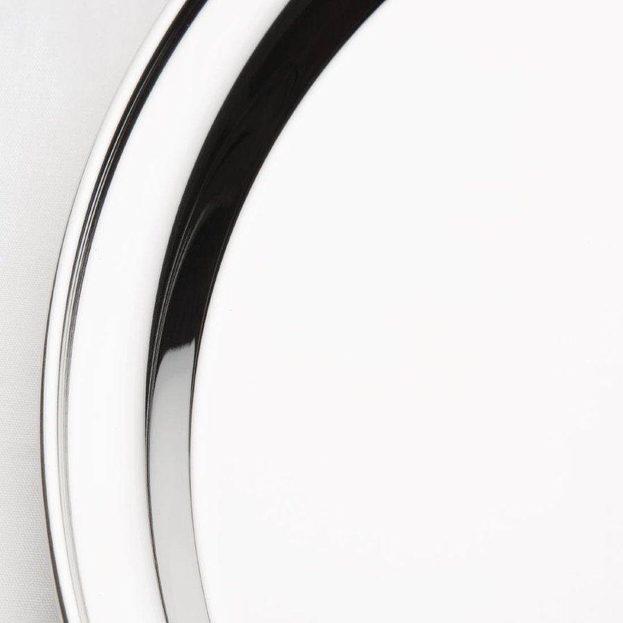 Stainless steel tray round Available in 3 sizes