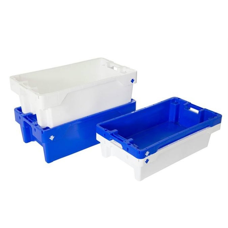 Fish crate Stackable 20 KG/35L Blue