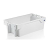 HorecaTraders White Stackable Fish Crate 60 Liters