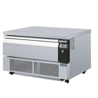 Congélateur compact en acier inoxydable 1 tiroir 2x GN 1/1