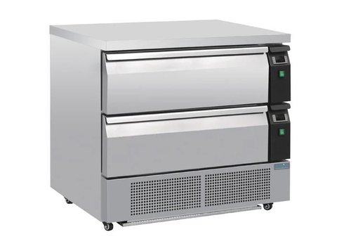  Polar Congélateur compact | 2 tiroirs | 179L 