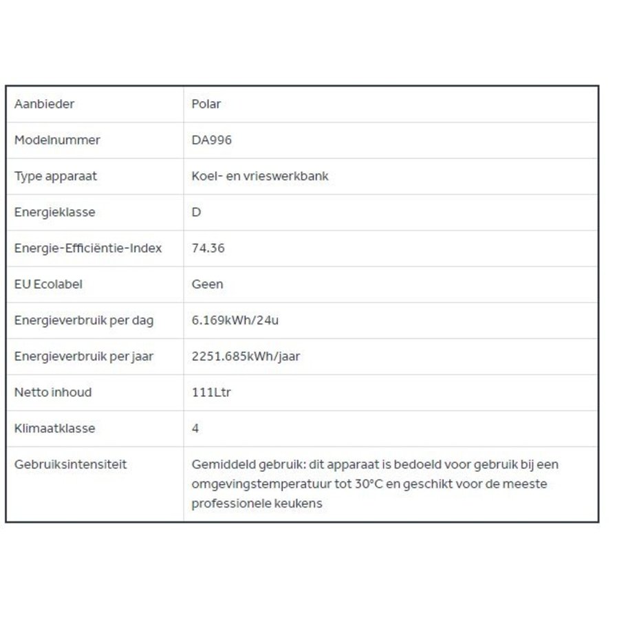 Compact freezer | 2 drawers | 179L